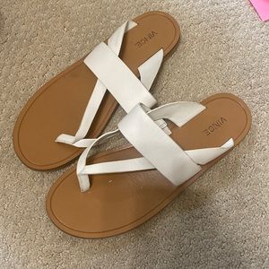 Vince flip flops